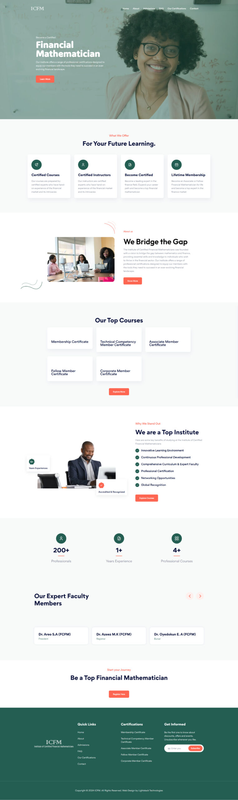 Institute of Certified Financial Mathematicians